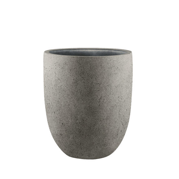 Grigio Tall Egg Pot - Natural Concrete.png