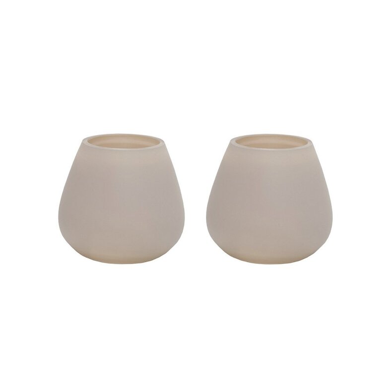 G91-0102-2-64 Tasman XS matte ivory Ø12,5 x H11,5 cm 2 stuks_2 - Loods5.jpg
