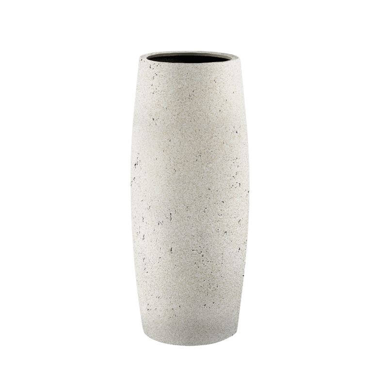 Grigio Modern Vase - Antique White.png